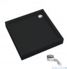Schedpol Schedline Favory Plus brodzik kwadratowy 90x90x16cm Czarny Mat 3ST.F1K-9090/C/MG